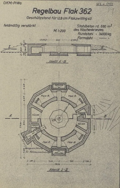 Plantegning af bunkertype fl362